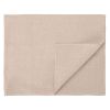 Дорожка на стол из стираного льна бежевого цвета из коллекции Essential, 45х150 см, Tkano