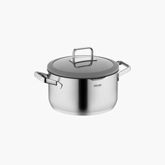 Кастрюля со стеклянной крышкой, 24 см/5,5 л, NADOBA, серия GERDA