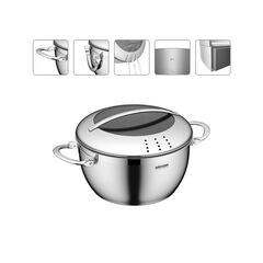 Кастрюля со стеклянной крышкой, 20 см/2,8 л, NADOBA, серия MARUSKA