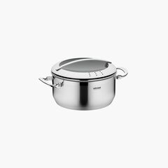 Кастрюля со стеклянной крышкой, 20 см/3,0 л, NADOBA, серия TESLA