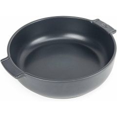 Форма для запекания круглая SLATE 3,8л, 34 см, серый, Peugeot