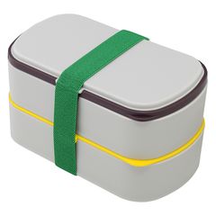 Ланч-бокс с приборами Food Time, 1 л, серый, Smart Solutions