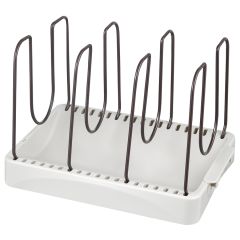 Органайзер для посуды Ronja, 26,8х20,5 см, светло-серый/темно-сливовый, Smart Solutions