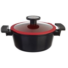 Кастрюля со стеклянной крышкой для индукционных плит De Chef 2,2 л, 20 см,  Neoflam