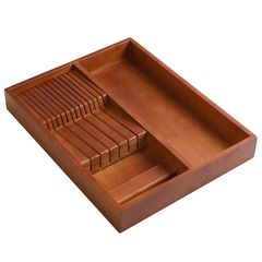 Органайзер для столовых приборов с держателем для ножей Bambox, 30х38 см, Liberty Jones