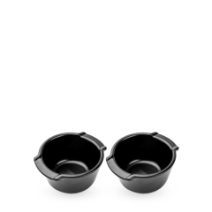 Набор из 2 форм 200 мл H=5,6см, D=11см, черный матовый, RAMEKINS DUO, Peugeot