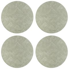 Набор из 4-х сервировочных салфеток Leanera, d 35 см, мятные, Liberty Jones