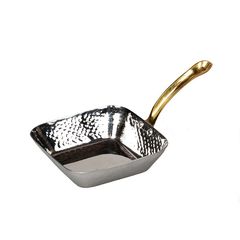 Сковорода порционная с ручкой 12,7*3,5 см, нержавейка, P.L. Proff Cuisine