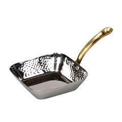 Сковорода порционная с ручкой 15*3 см, нержавейка, P.L. Proff Cuisine