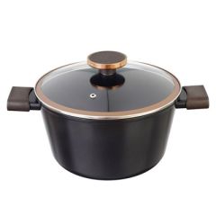 Кастрюля со стеклянной крышкой для индукционных плит Noblesse 4,8 л, 24 см, Neoflam