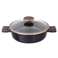 Жаровня со стеклянной крышкой для индукционных плит Noblesse 2,7 л, 24 см, Neoflam