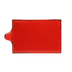 Блюдо для сыра 18х30 см, Seasons Красный, Porland