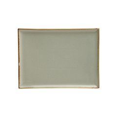 Блюдо прямоугольное 21х27см, Seasons Серый, Porland