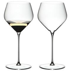 Набор из 2-х бокалов для белого вина Chardonnay (Шардоне), объем: 670 мл, высота: 247 мм, хрусталь, серия Veloce, 6330/97, Riedel