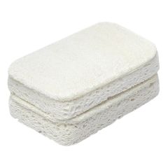 Набор губок для посуды из люфы и целлюлозы Eco Sponge, 2 шт., Smart Solutions