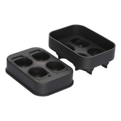 Форма для льда Ice skull, графит, Smart Solutions