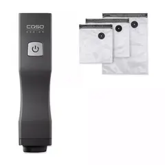 Вакууматор ручной Vacu OneTouch, нержавеющая сталь, пластик, CASO