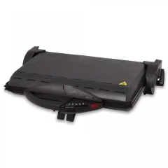 Гриль - вафельница, 12 х 46 х 34 см, нержавеющая сталь, алюминий, STEBA