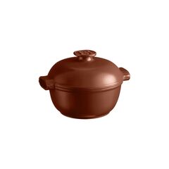 Кастрюля с крышкой для индукционных плит 2 л, d=22,5 см, h=18 см, керамика, Emile Henry