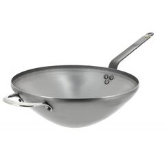 Сковорода Вок с 2-мя ручками для индукции, d=40 см, h=12,5 см, серия Mineral B, De Buyer