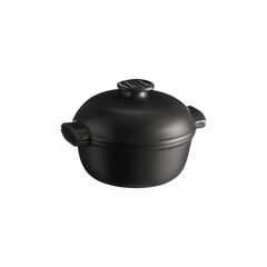 Кастрюля с крышкой для индукционных плит 2 л, d=22,5 см, h=18 см, керамика, Emile Henry