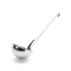 Половник 1 л, L ручки 43 см, d=16 см, моноблок нержавеющая сталь, De Buyer