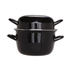 Кастрюля для мидий 0,9 л, h=13,5 см, d=12 см, цвет черный, P.L. Proff Cuisine