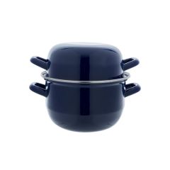 Кастрюля для мидий 2,8 л, h=17.5 см, d=18 см, цвет голубой, P.L. Proff Cuisine
