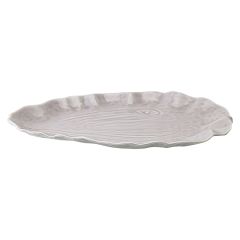 Блюдо сервировочное Clams серого цвета из коллекции Sea treasures, Tkano