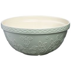 Миска серо-мятного цвета с рельефным узором Ягоды Тайги из коллекции Russian North, 2,5 л, Tkano