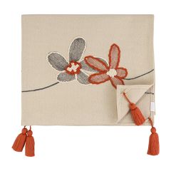 Дорожка на стол Stone flowers из коллекции Ethnic, 45х150 см, Tkano