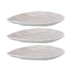 Набор для сервировки Oyster shell серого цвета из коллекции Sea treasures, Tkano