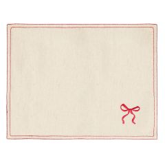 Салфетка под приборы Fancy Bows бежевого цвета из коллекции Essential, 35х45 см, Tkano