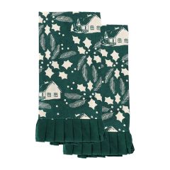 Набор кухонных полотенец Nordic winter из коллекции New Year Essential, 50х70 см, Tkano