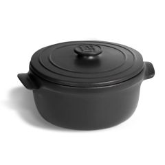 Кастрюля с крышкой 0,6 л, d=13,5 см, h=10 см, керамика, Emile Henry