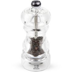 Мельница для перца 12 см, акрил, цвет прозрачный, NANCY PEUGEOT, Франция