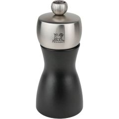 Мельница для перца 12 см, бук, цвет черный, FIDJI PEUGEOT, Франция