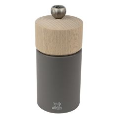 Мельница для перца 12 см, бук, цвет темно-серый, BOREAL PEUGEOT, Франция
