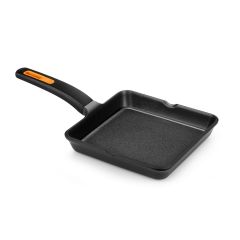 Сковорода квадратная с антипригарным покрытием для индукции 22*22 см, h=4,5 см, 1,33 л, Efficient Plus, BRA&Monix