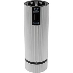 Мельница для соли электрическая с USB зарядкой 15 см, алюминий, цвет графит, LINE PEUGEOT, Франция