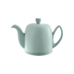 Чайник заварочный на 4 чашки, 700 мл, SALAM Almond Green Monochrome, цвет миндально-зеленый, фарфор, Guy Degrenne