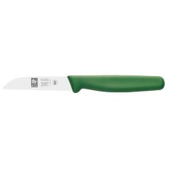 Нож для овощей  80/185 мм, зеленый, серия Junior, Icel