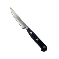 Нож для стейка 115/230 мм, 18/0, 2 мм, ручка пластиковая, лезвие зубчатое, Pintinox