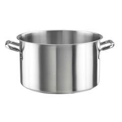 Кастрюля без крышки для индукции 12 л, d=30 см, h=17 см, нержавеющая сталь, Pintinox