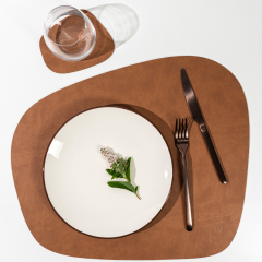 Подстановочная салфетка трапеция 42х36 см, цвет натуральный, VERO