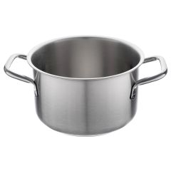 Кастрюля без крышки для индукции 3,75 л, d=20 см, h=12 см, нержавеющая сталь, Pintinox