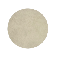 Подстаканник круг диаметр 11 см, цвет кремовый, VERO
