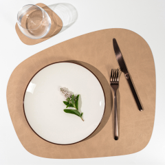 Подстановочная салфетка трапеция 42х36 см, цвет песочный, VERO