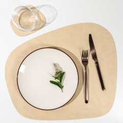 Подстановочная салфетка трапеция 42х36 см, цвет кремовый, VERO