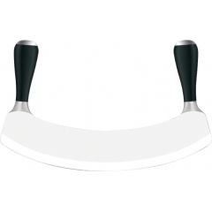 Нож для овощей с двумя ручками 260 мм, черный, Pintinox